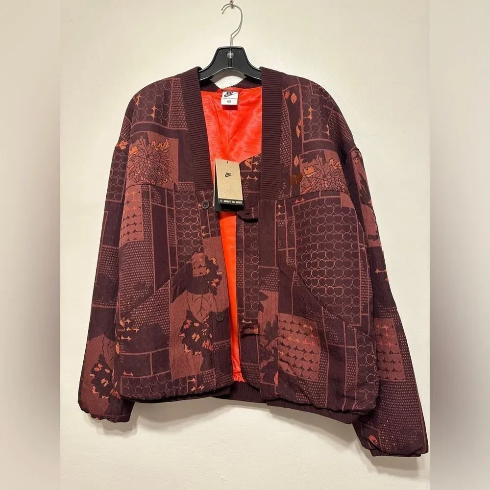 Women’s Nike Naomi Osaka Oversize Jacquard collection Jacket size Small, NWT